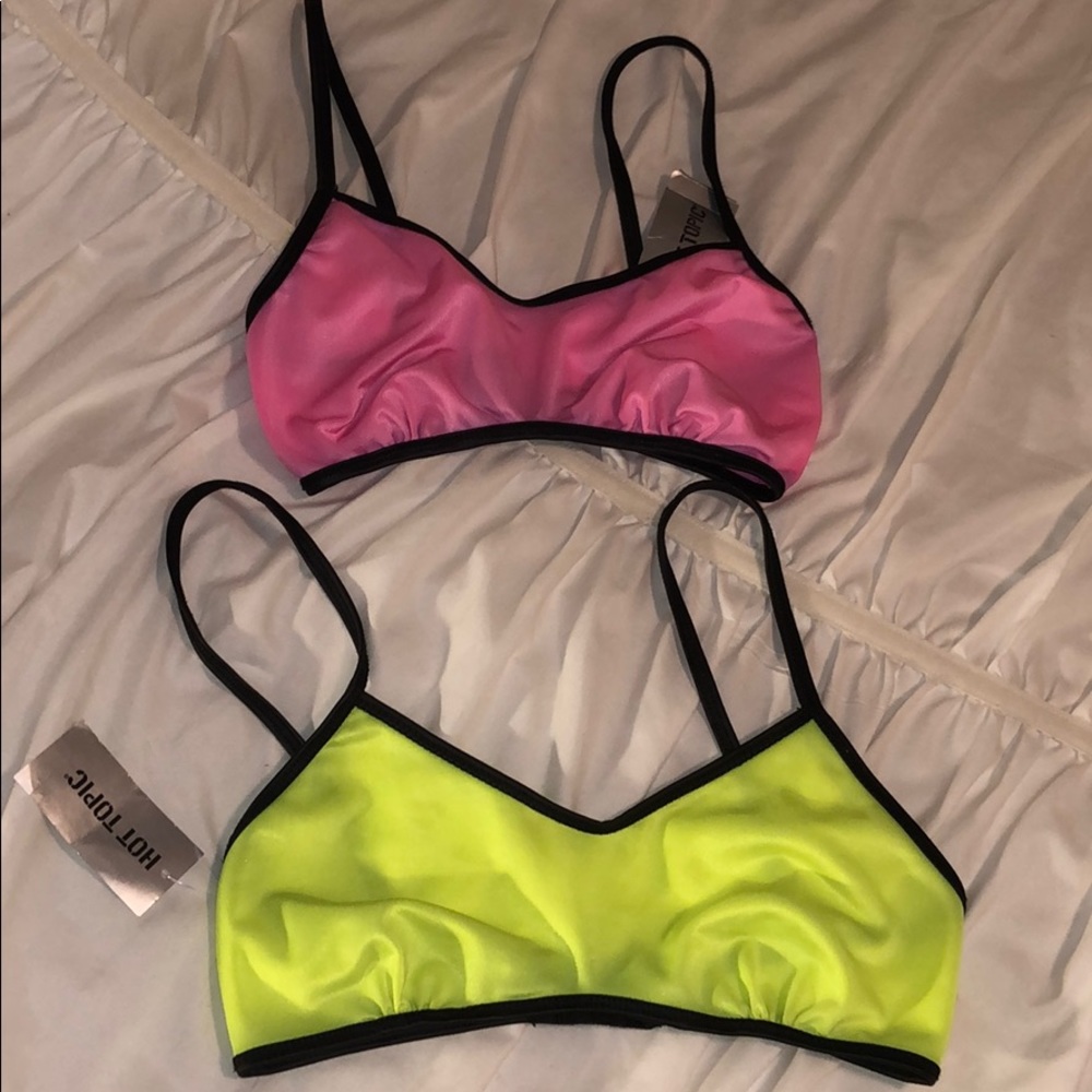 Hot Topic sports bras